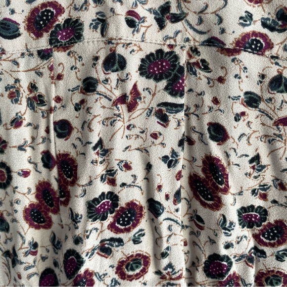 New! Free People some like it hot tan floral print romper jumpsuit 22659 - Picture 9 of 16